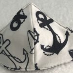 Mask - Savannah Seafood White Anchor